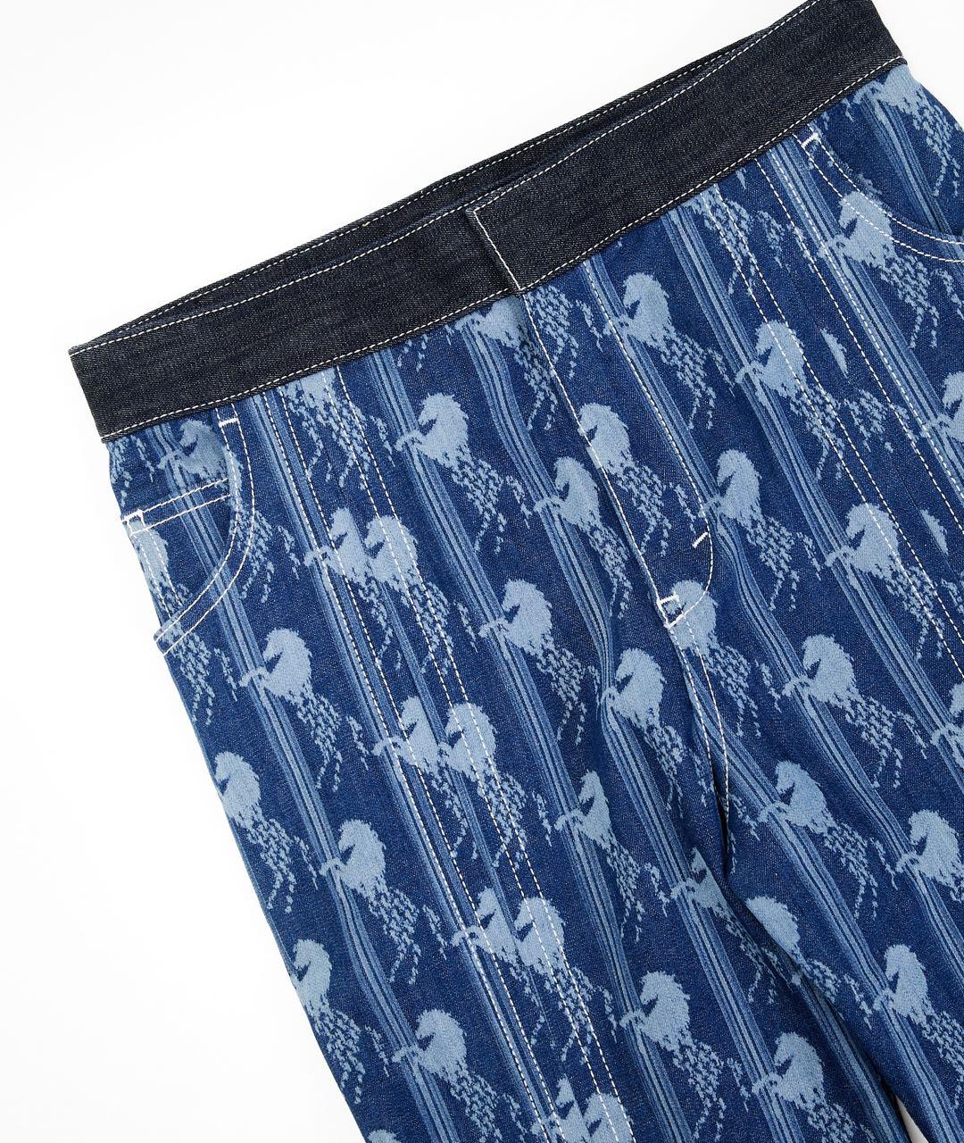 CHLOE Синие хлопковые джинсы клеш, фото 4