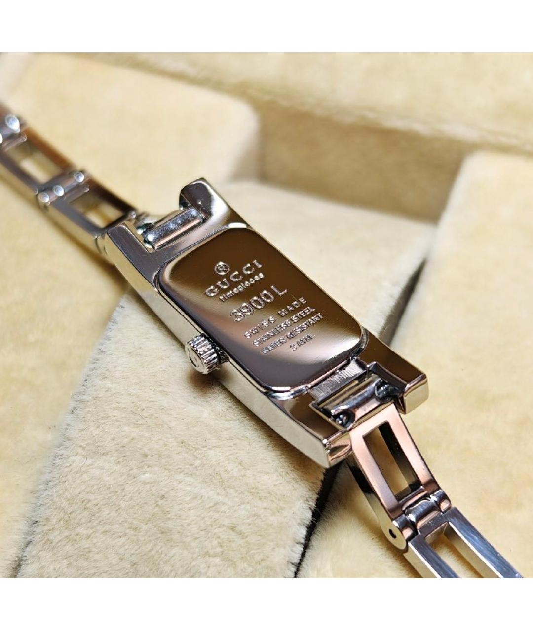 GUCCI Серебряные часы, фото 3