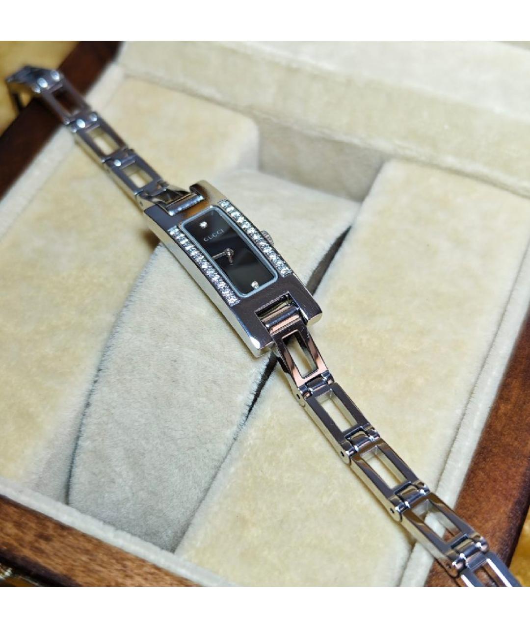 GUCCI Серебряные часы, фото 6