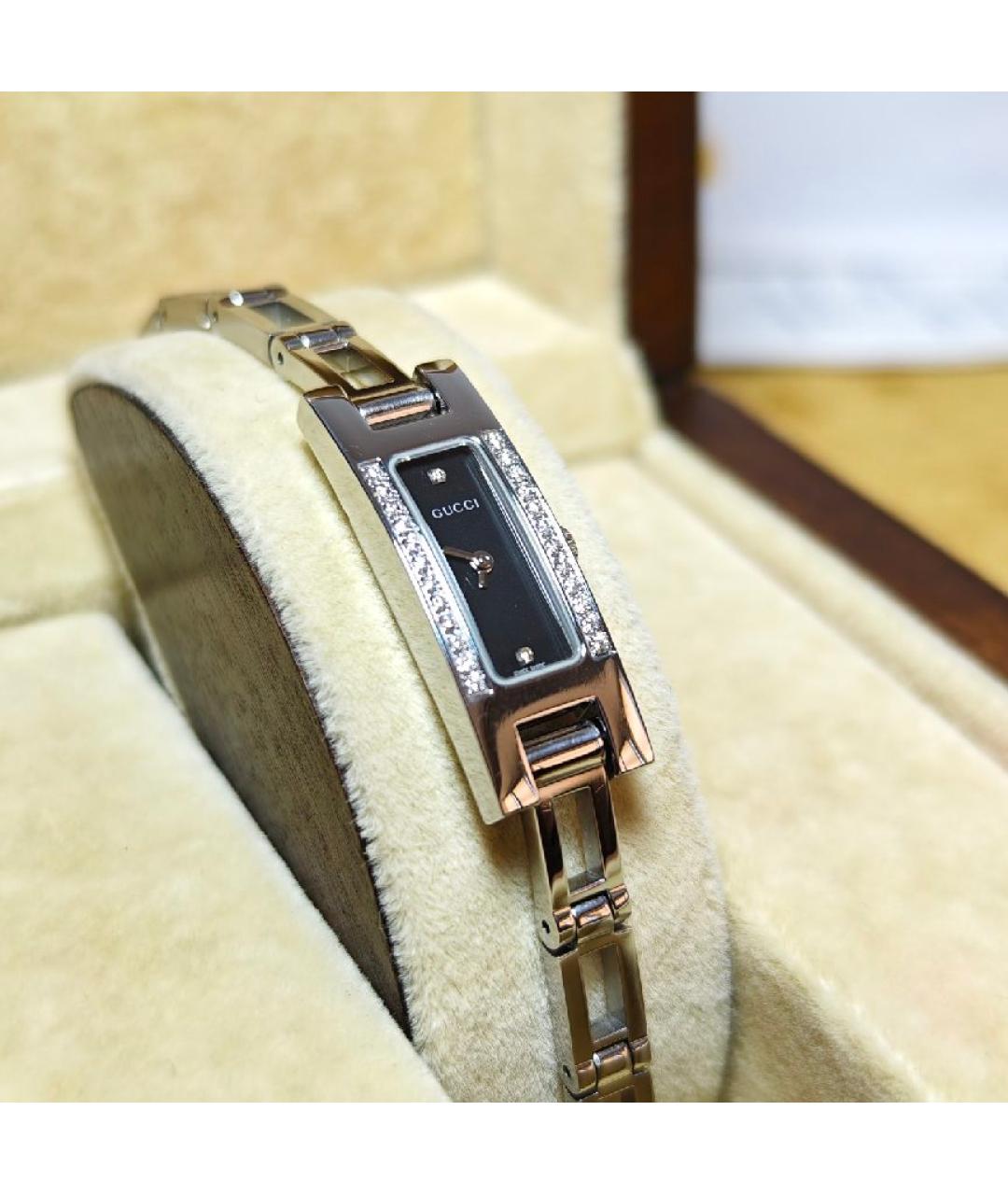 GUCCI Серебряные часы, фото 9