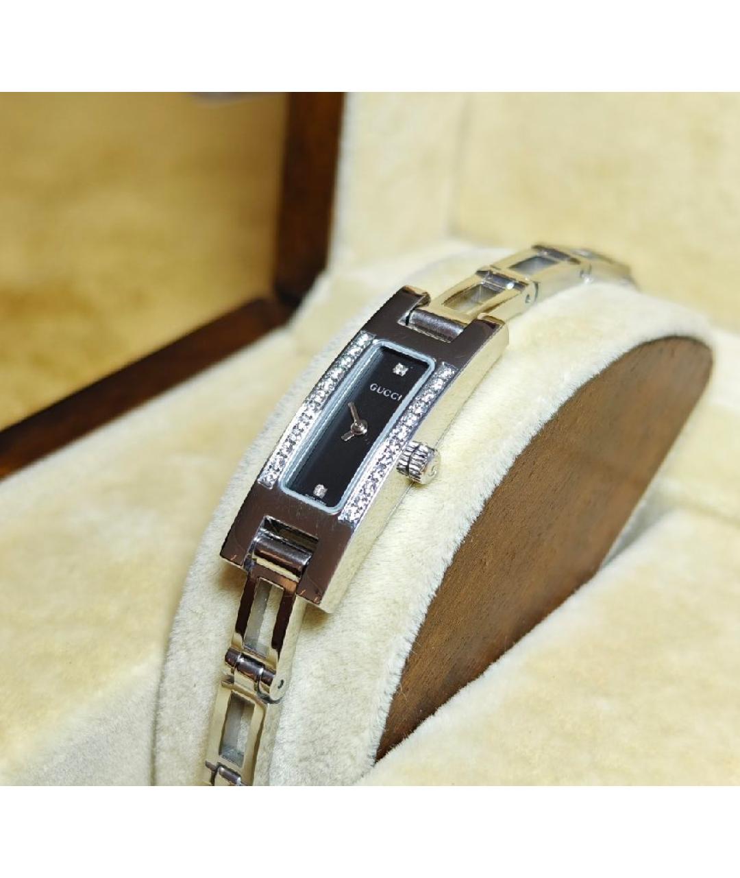 GUCCI Серебряные часы, фото 2