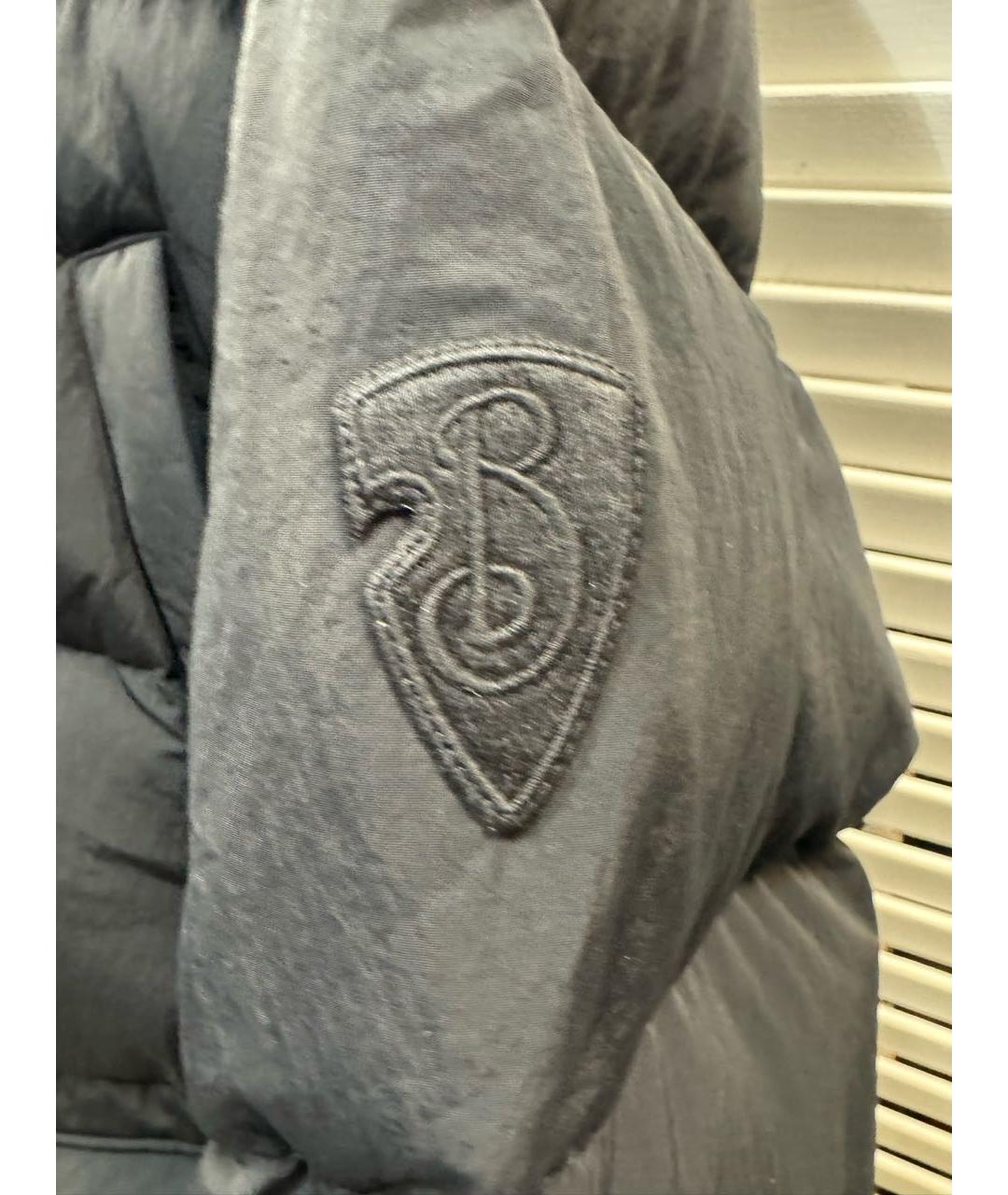 BURBERRY Черный пуховик, фото 4