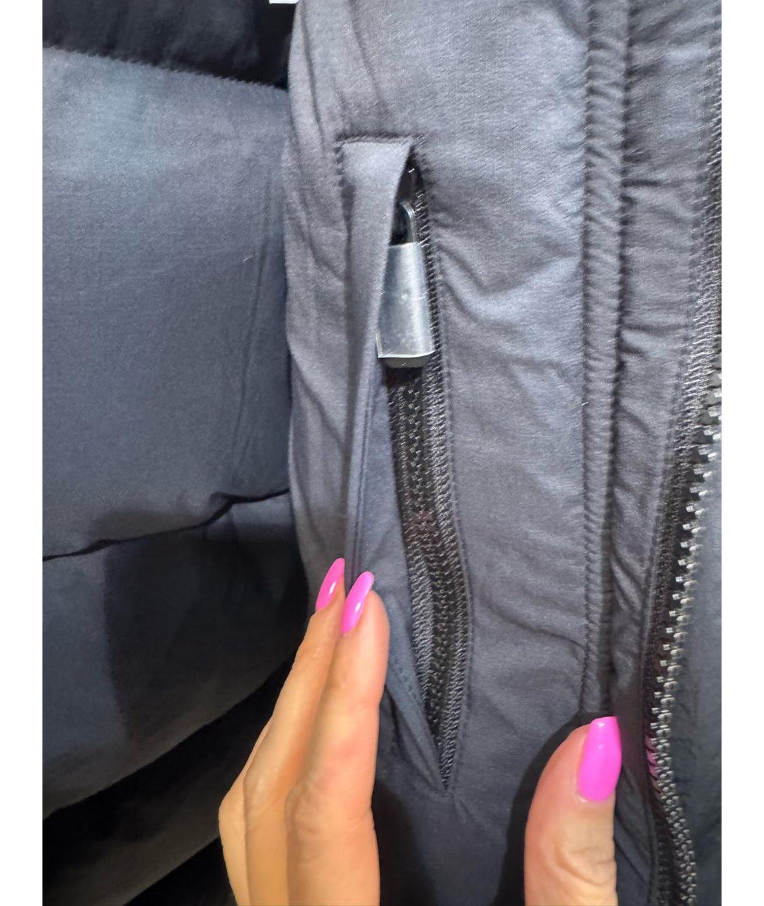 BURBERRY Черный пуховик, фото 8