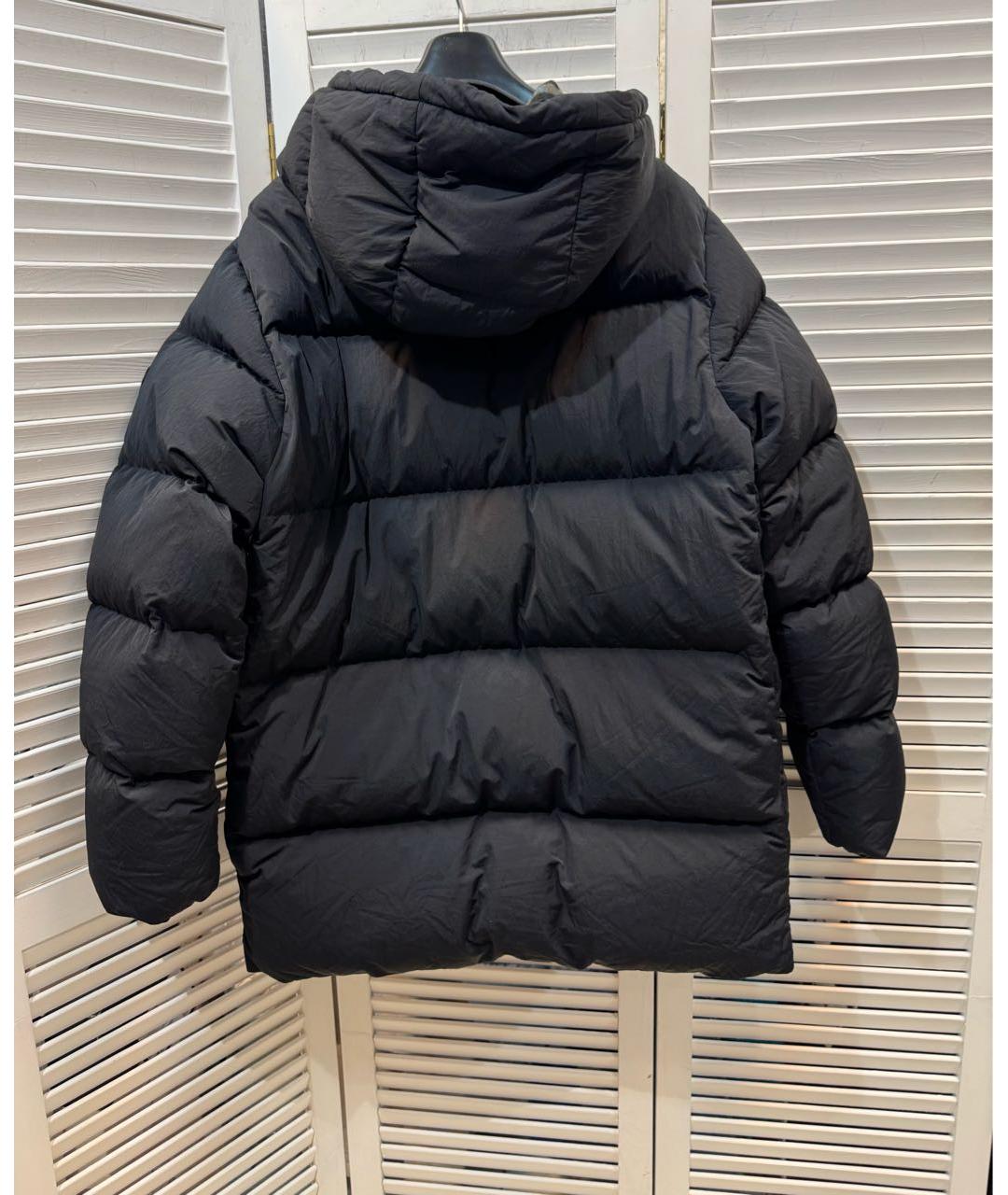 BURBERRY Черный пуховик, фото 2