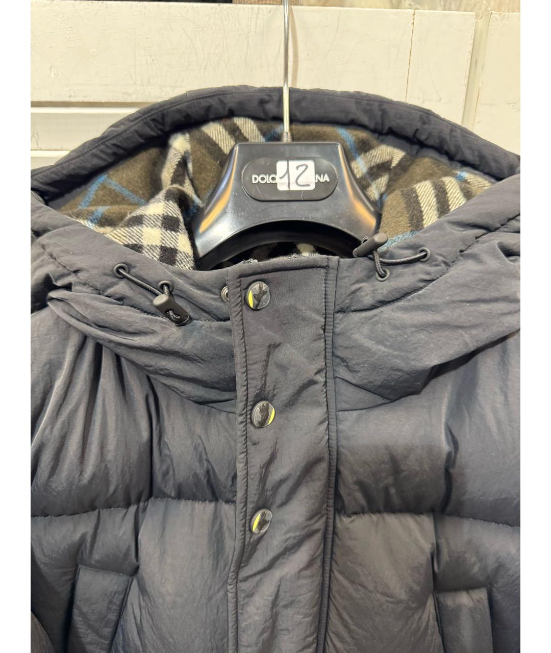 BURBERRY Черный пуховик, фото 3