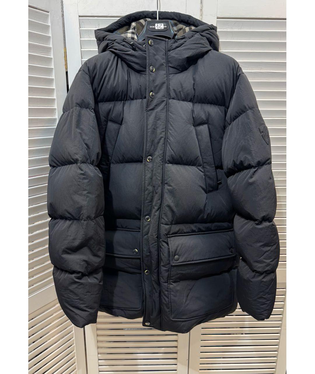 BURBERRY Черный пуховик, фото 9