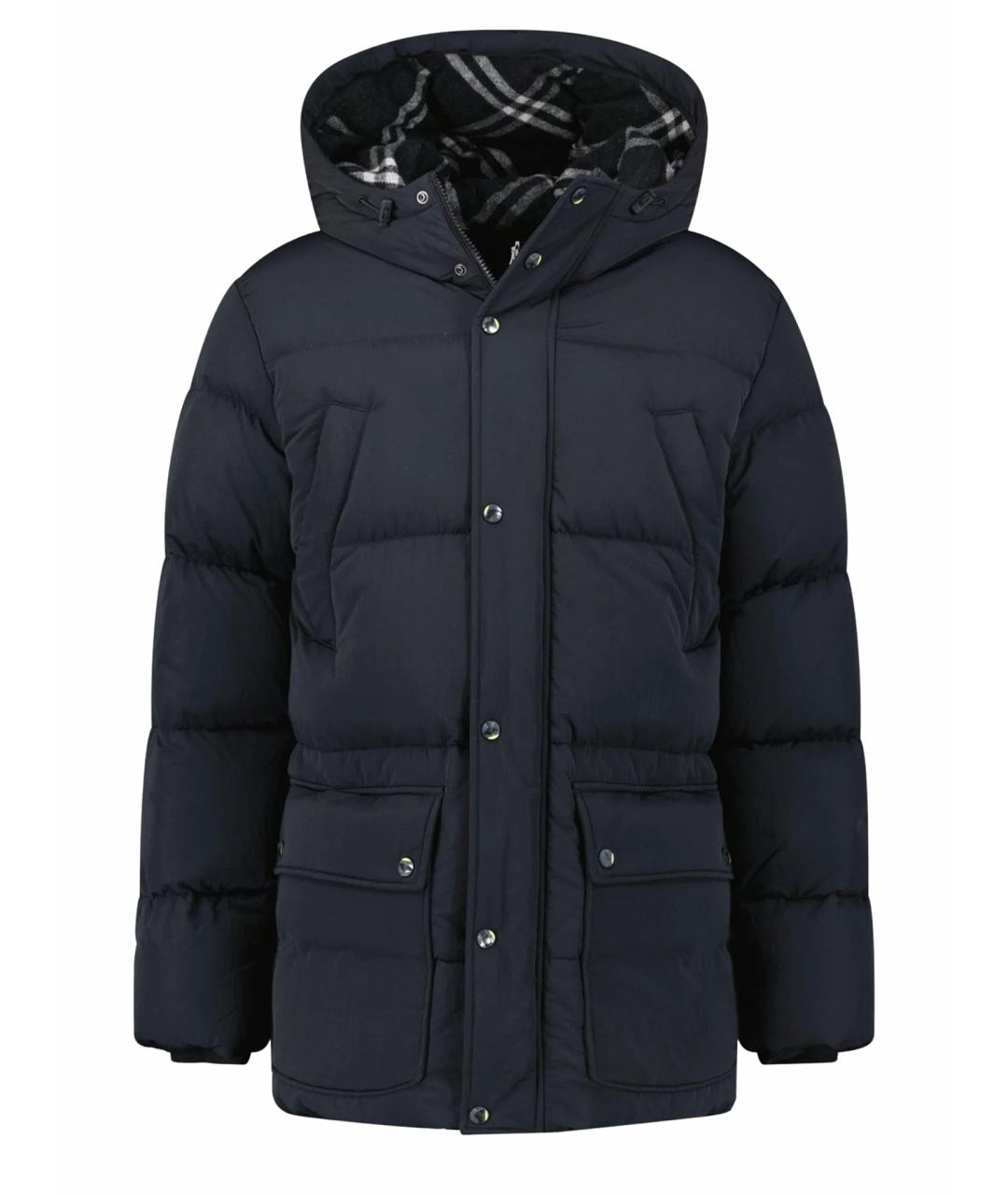 BURBERRY Черный пуховик, фото 1