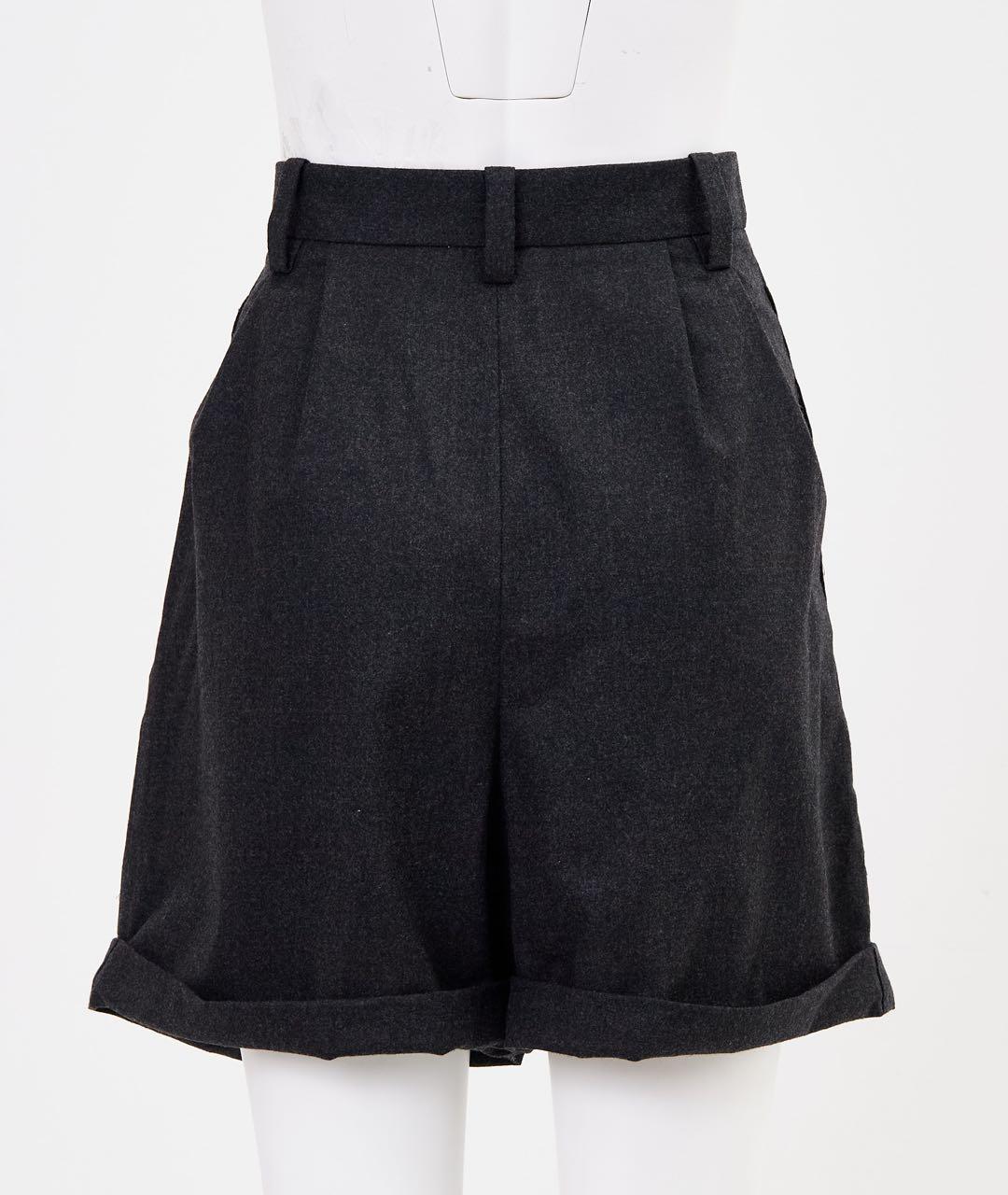 CHLOE Серые хлопковые шорты, фото 2