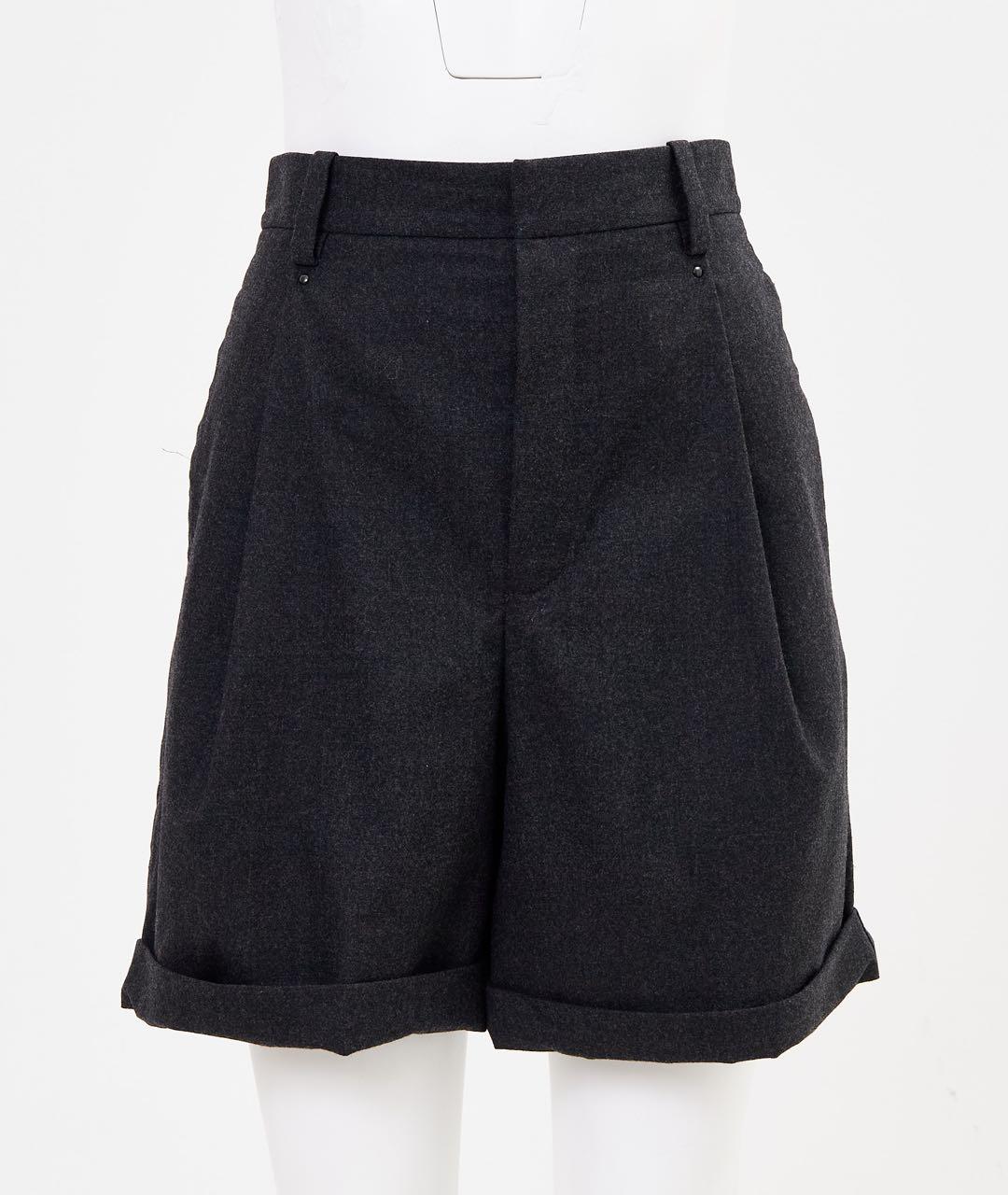 CHLOE Серые хлопковые шорты, фото 4