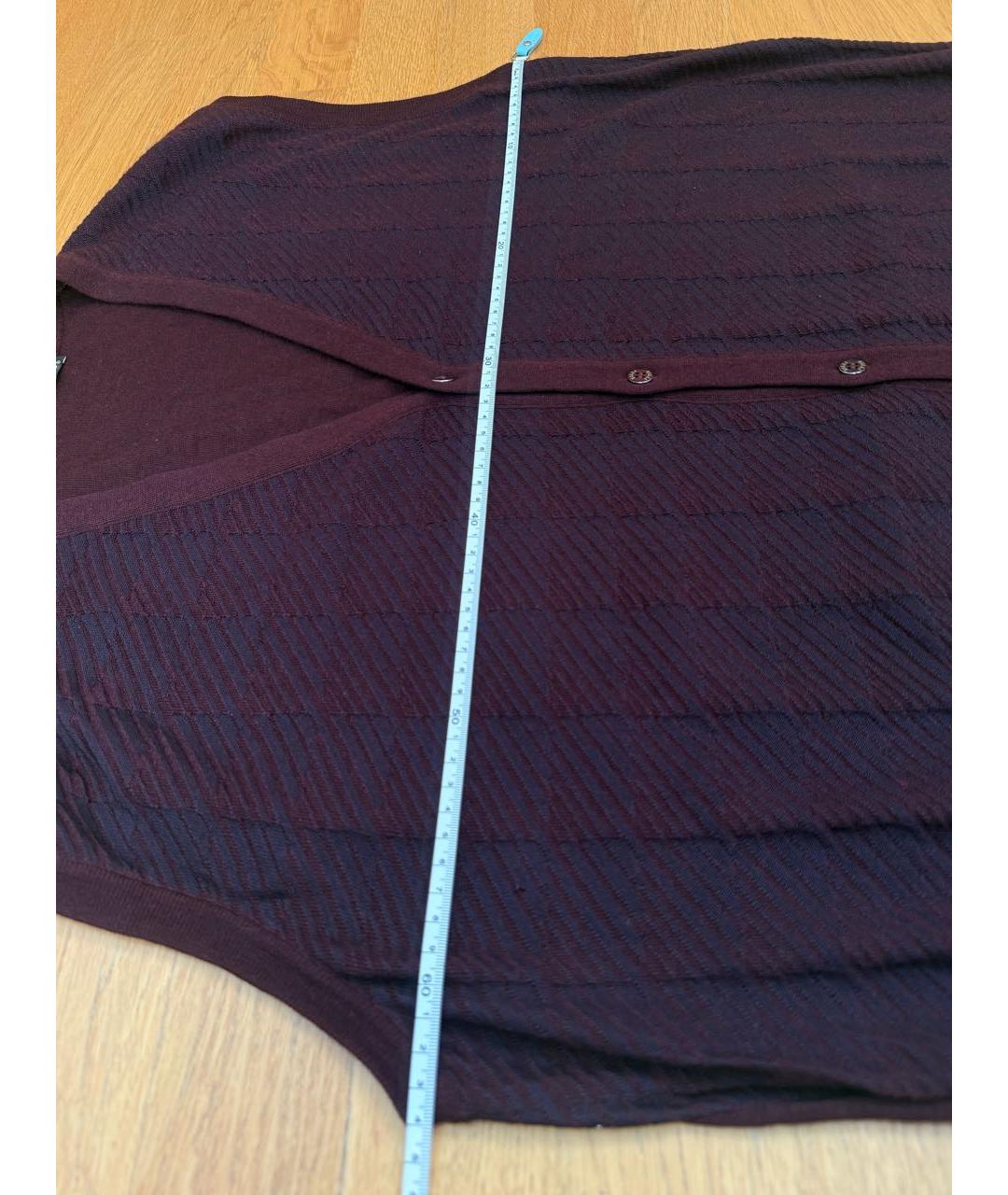 ZILLI Бордовая жилетка, фото 6