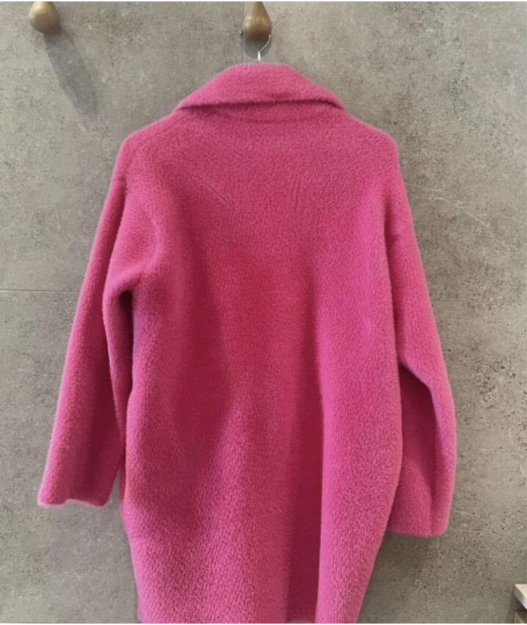 PINKO Розовое пальто, фото 2