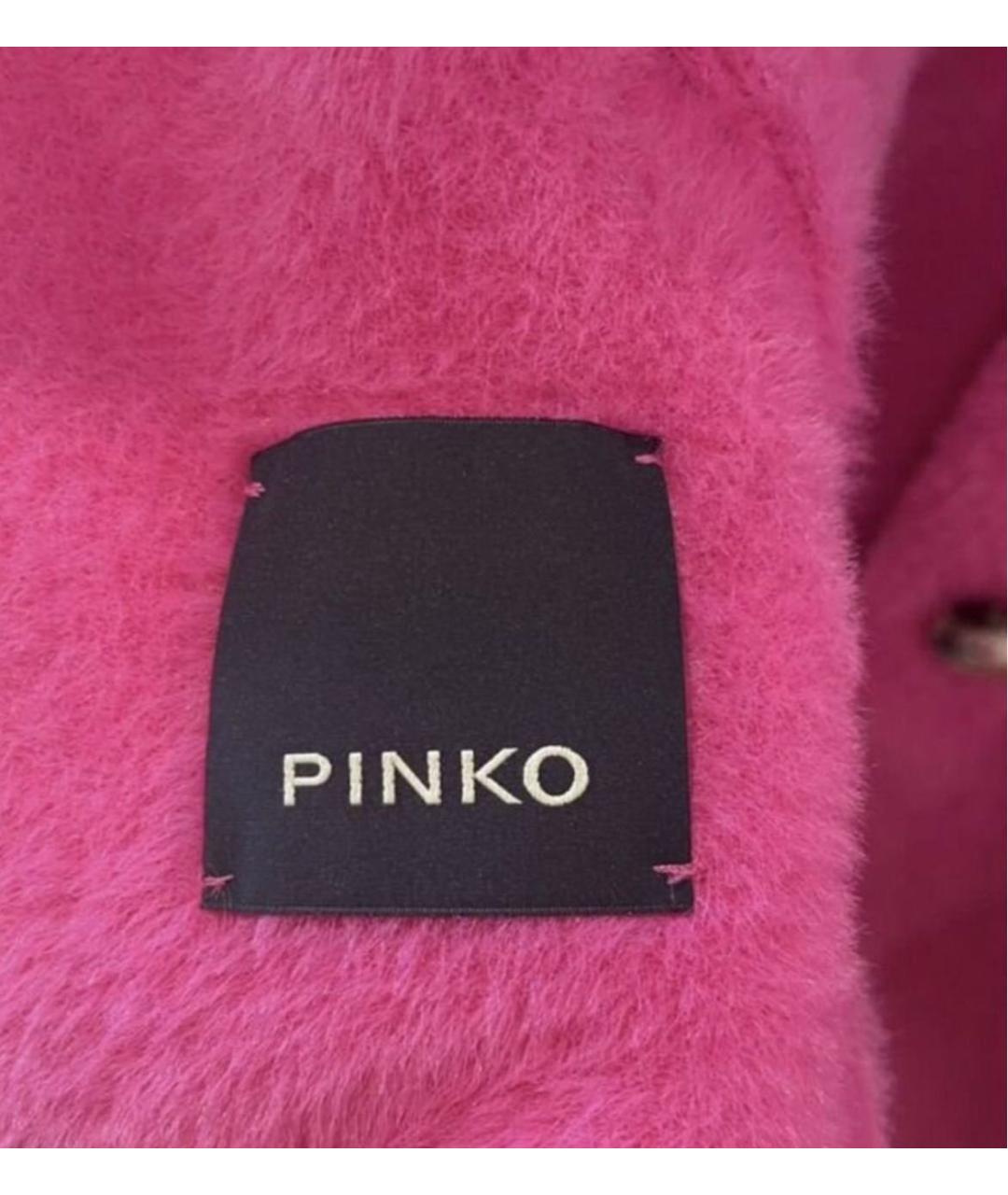 PINKO Розовое пальто, фото 3