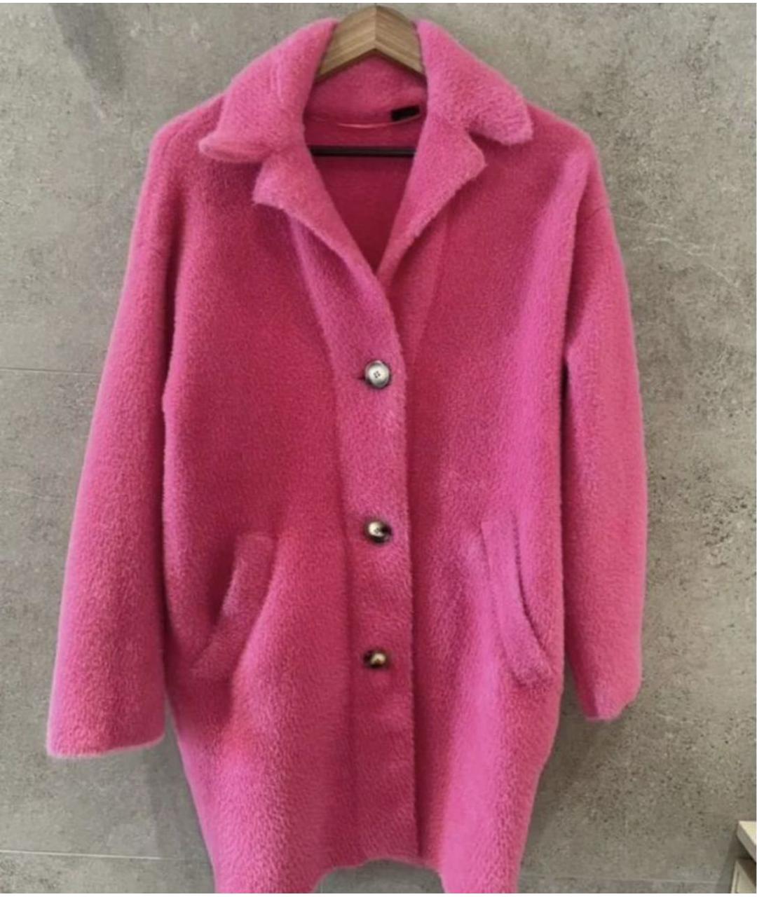 PINKO Розовое пальто, фото 5