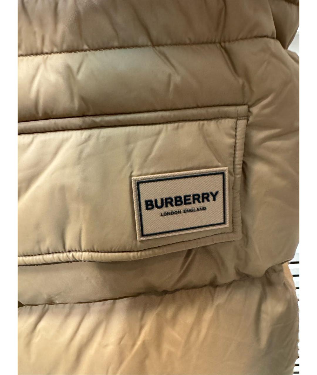 BURBERRY Бежевая куртка, фото 3