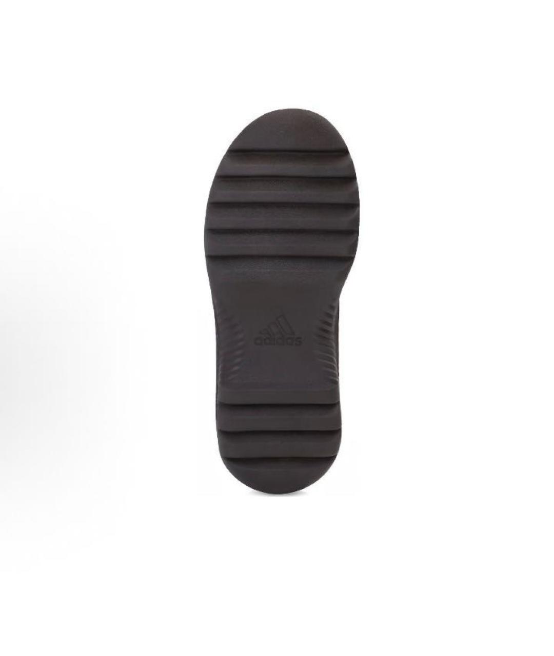 ADIDAS YEEZY Коричневые замшевые ботинки, фото 4