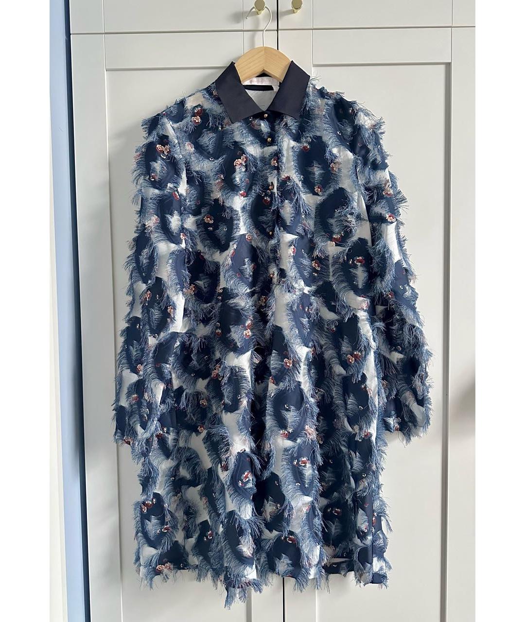 SEE BY CHLOE Мульти полиэстеровое коктейльное платье, фото 9