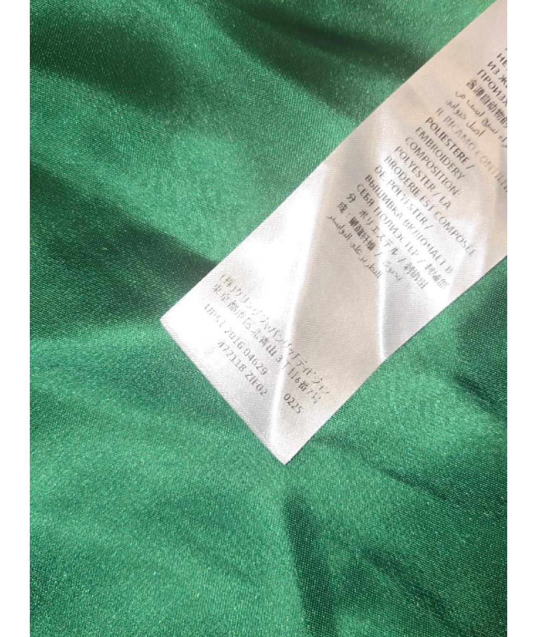 GUCCI Зеленая ацетатная рубашка, фото 6