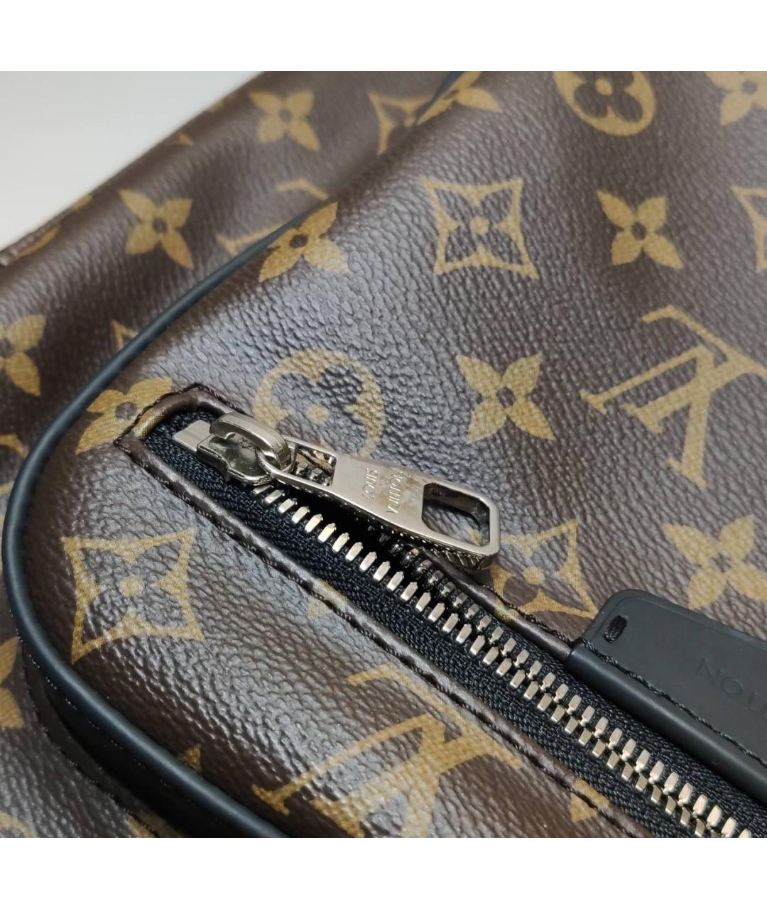 LOUIS VUITTON Коричневый рюкзак, фото 7