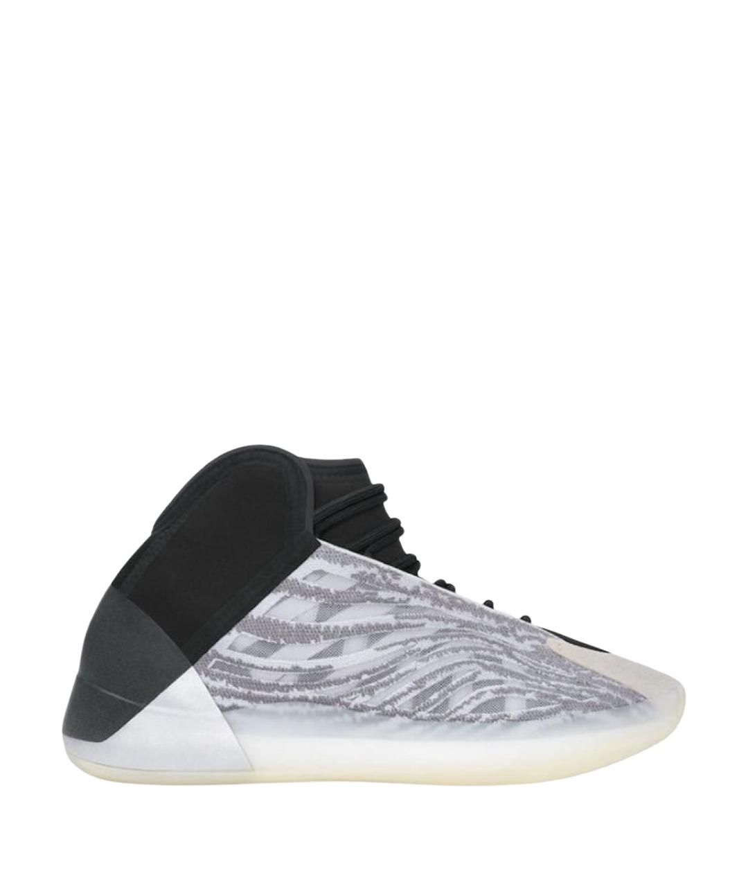 ADIDAS YEEZY Серые текстильные кроссовки, фото 1