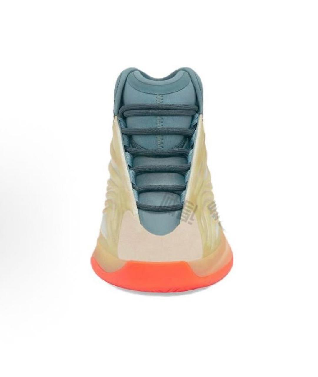 ADIDAS YEEZY Мульти текстильные кроссовки, фото 4