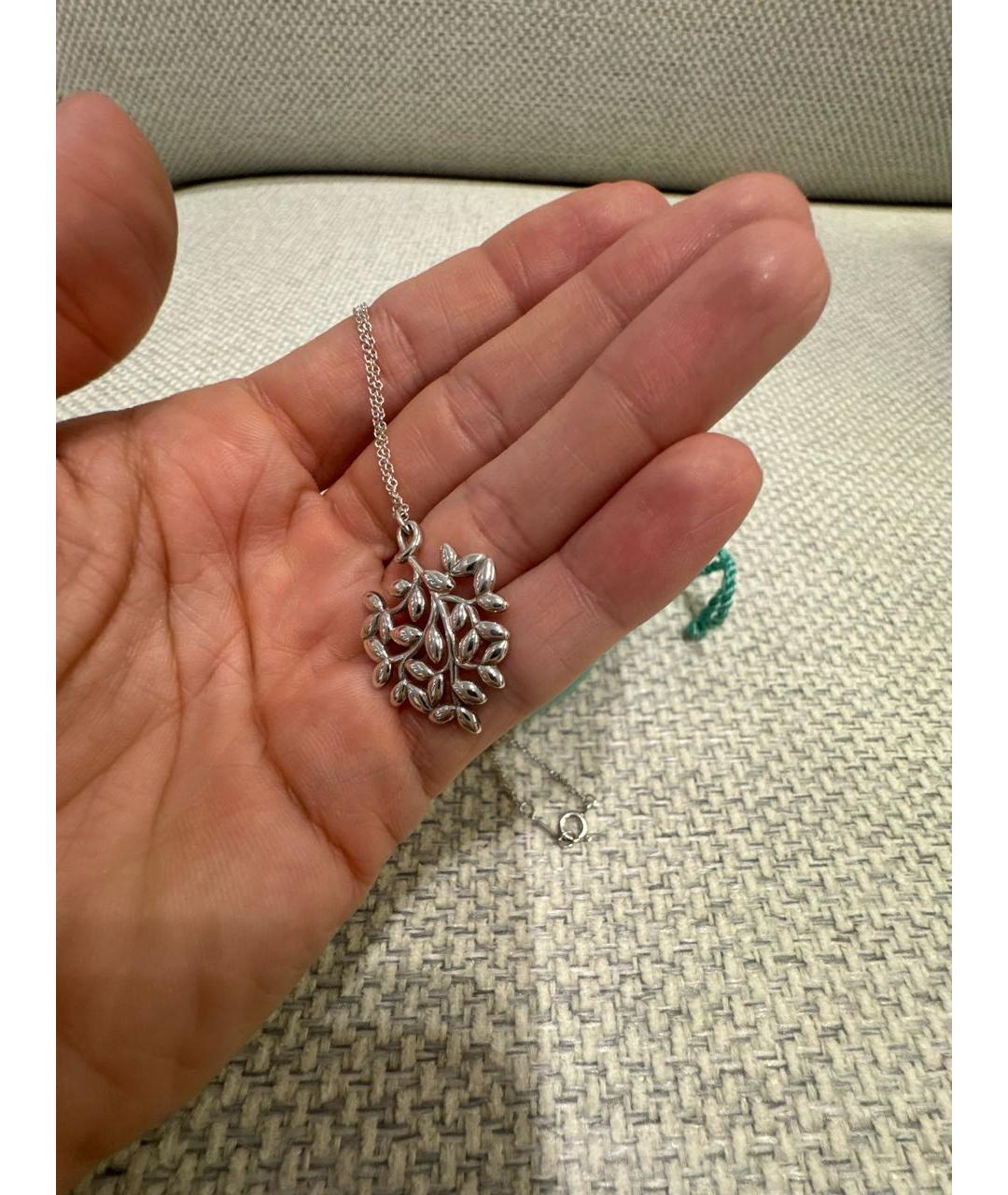 TIFFANY&CO Серебряная серебряная подвеска, фото 3