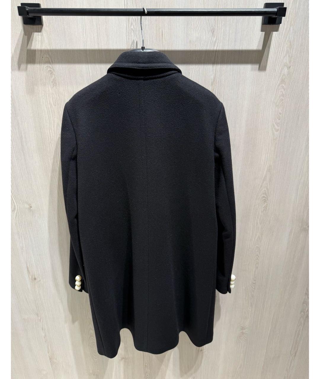 GUCCI Черное шерстяное пальто, фото 5
