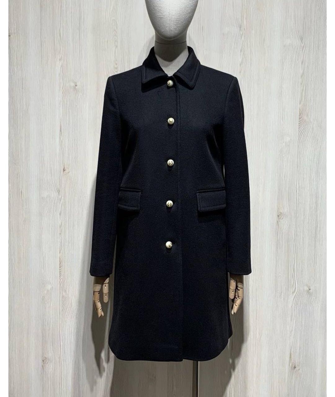 GUCCI Черное шерстяное пальто, фото 9
