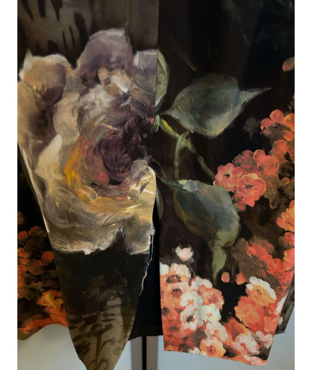 CAVALLI CLASS Мульти вискозная юбка миди, фото 5