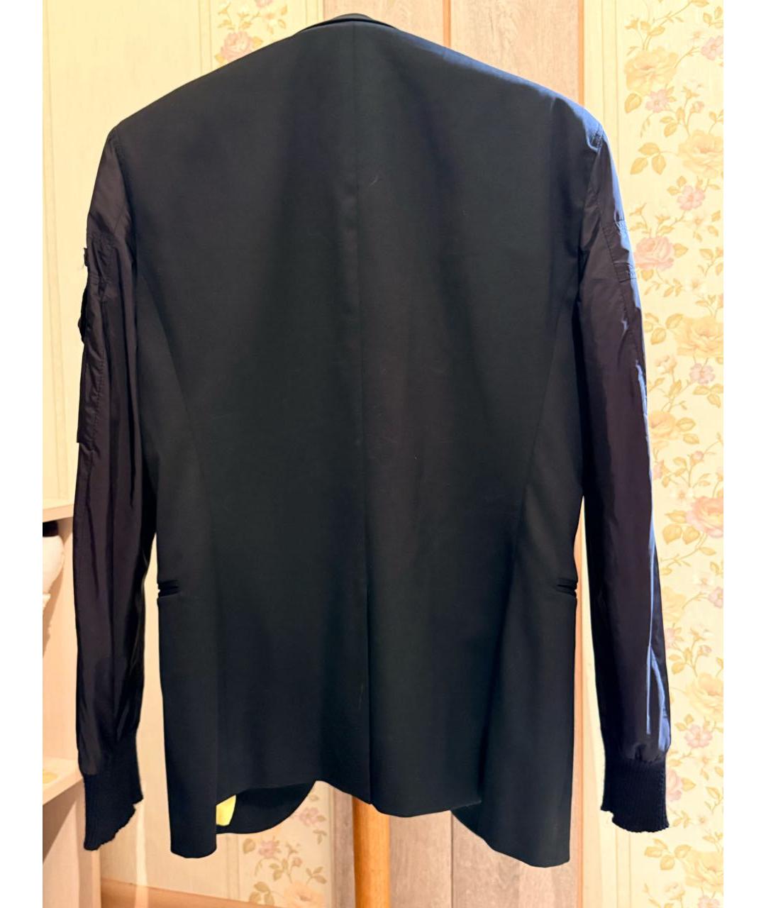 JOHN RICHMOND Черный шерстяной пиджак, фото 2