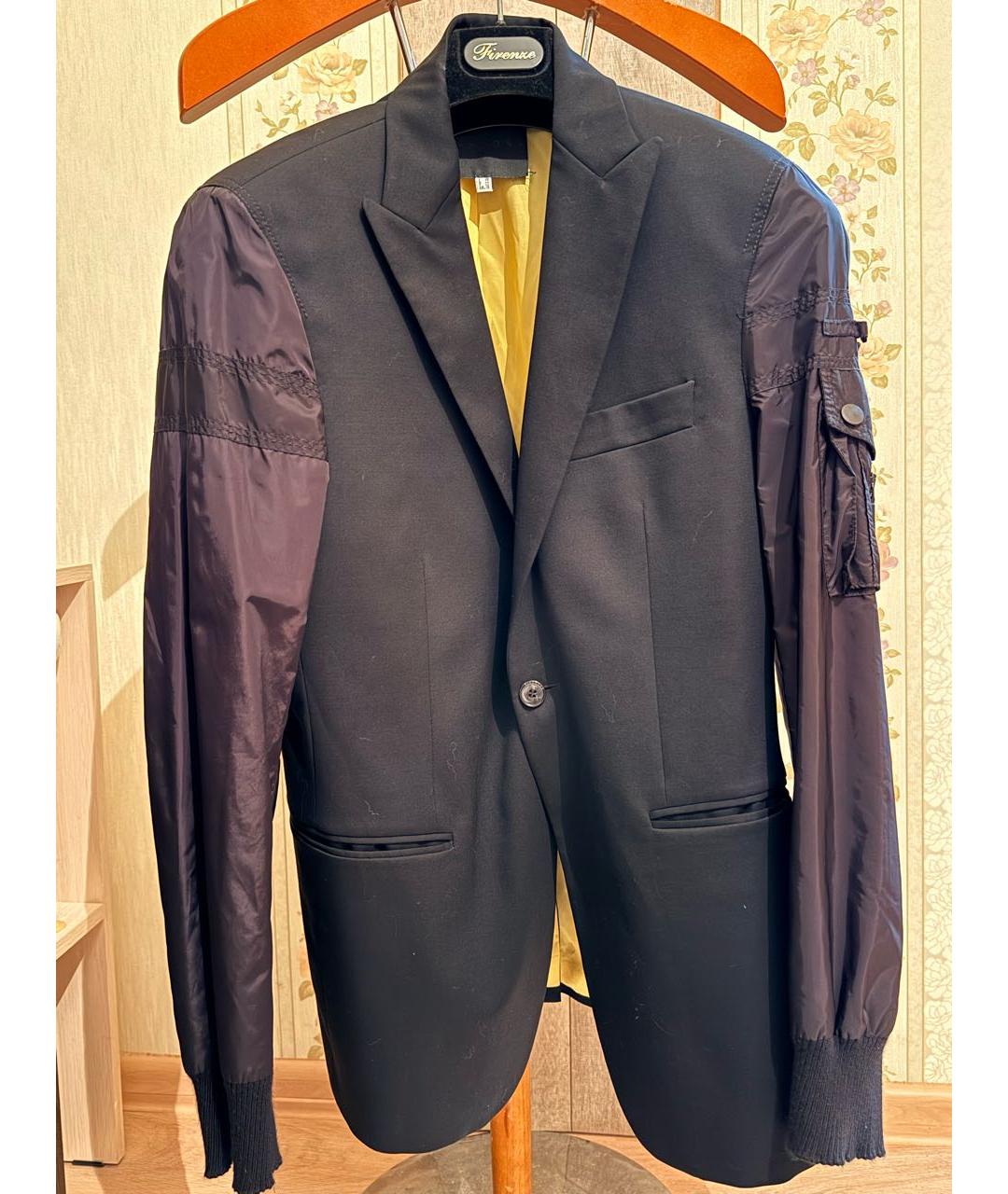 JOHN RICHMOND Черный шерстяной пиджак, фото 9