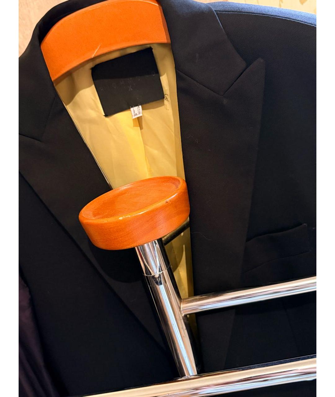 JOHN RICHMOND Черный шерстяной пиджак, фото 4