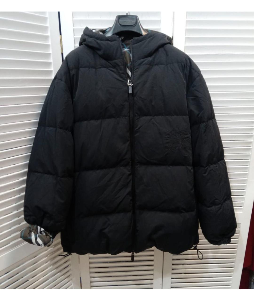 BURBERRY Черная куртка, фото 6