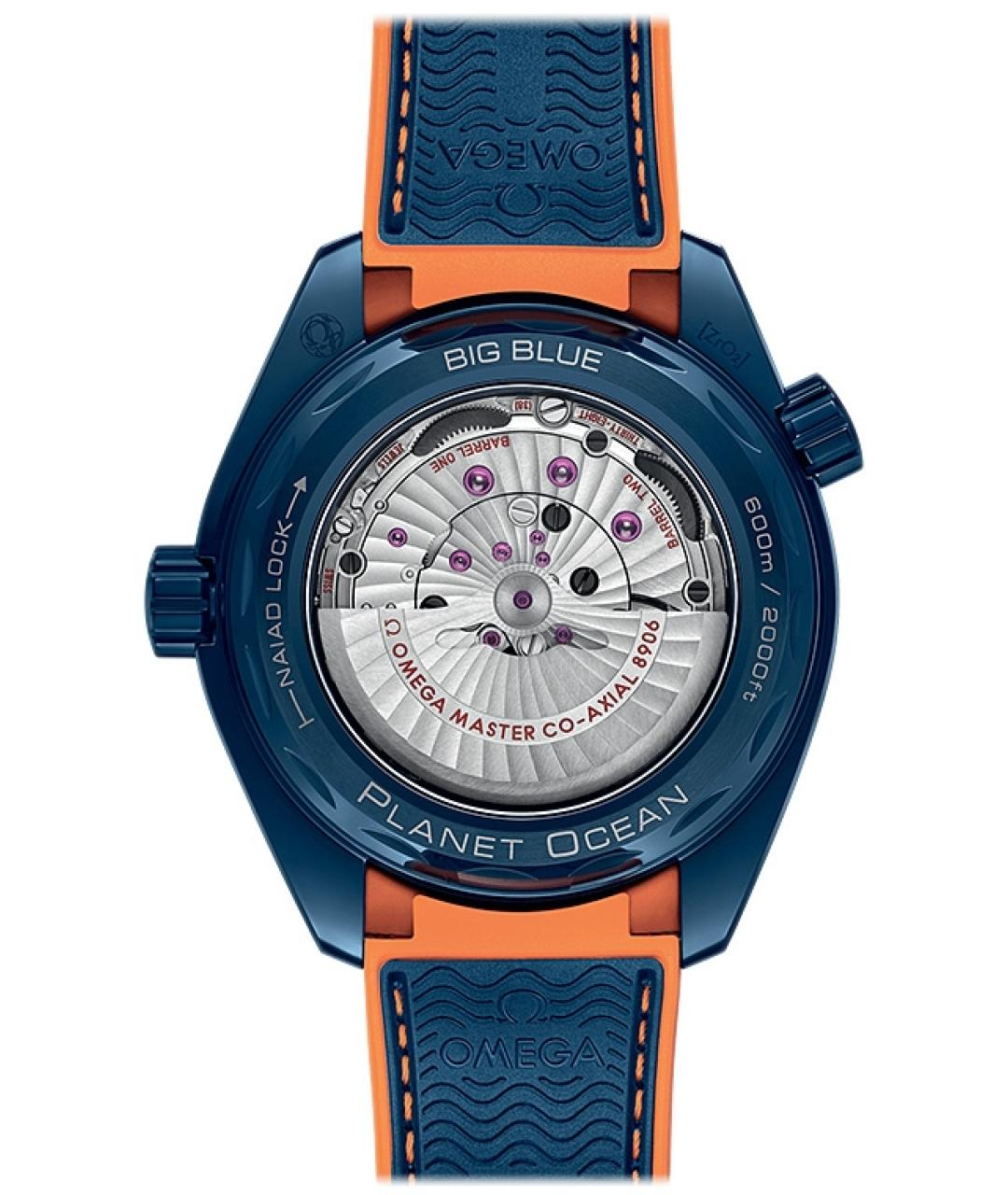 OMEGA Темно-синие керамические часы, фото 2