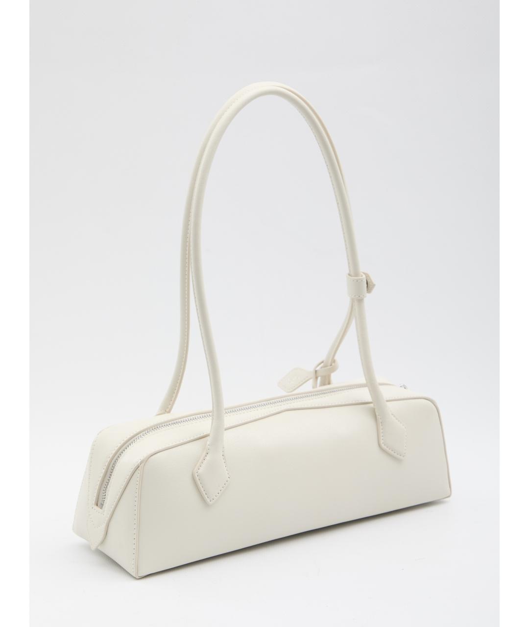 ALAIA Белая кожаная сумка через плечо, фото 2