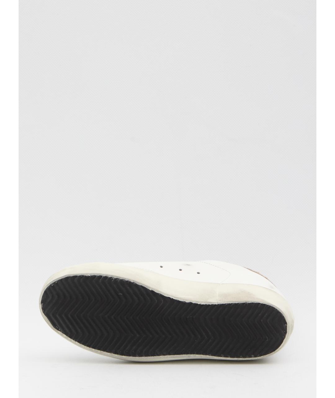 GOLDEN GOOSE DELUXE BRAND Белые кожаные кеды, фото 4