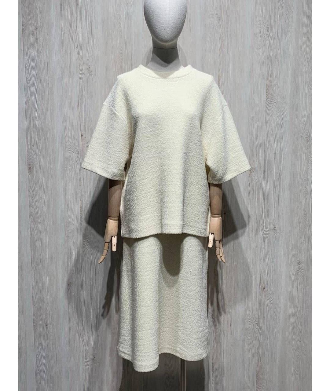 JIL SANDER Шерстяной костюм с юбками, фото 9