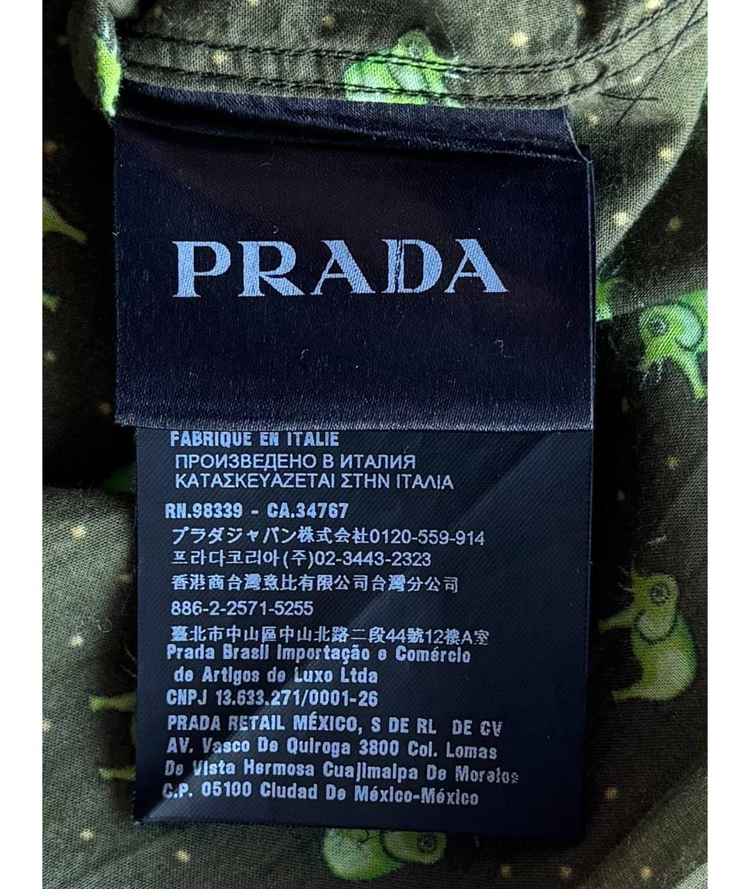 PRADA Мульти кэжуал рубашка, фото 6