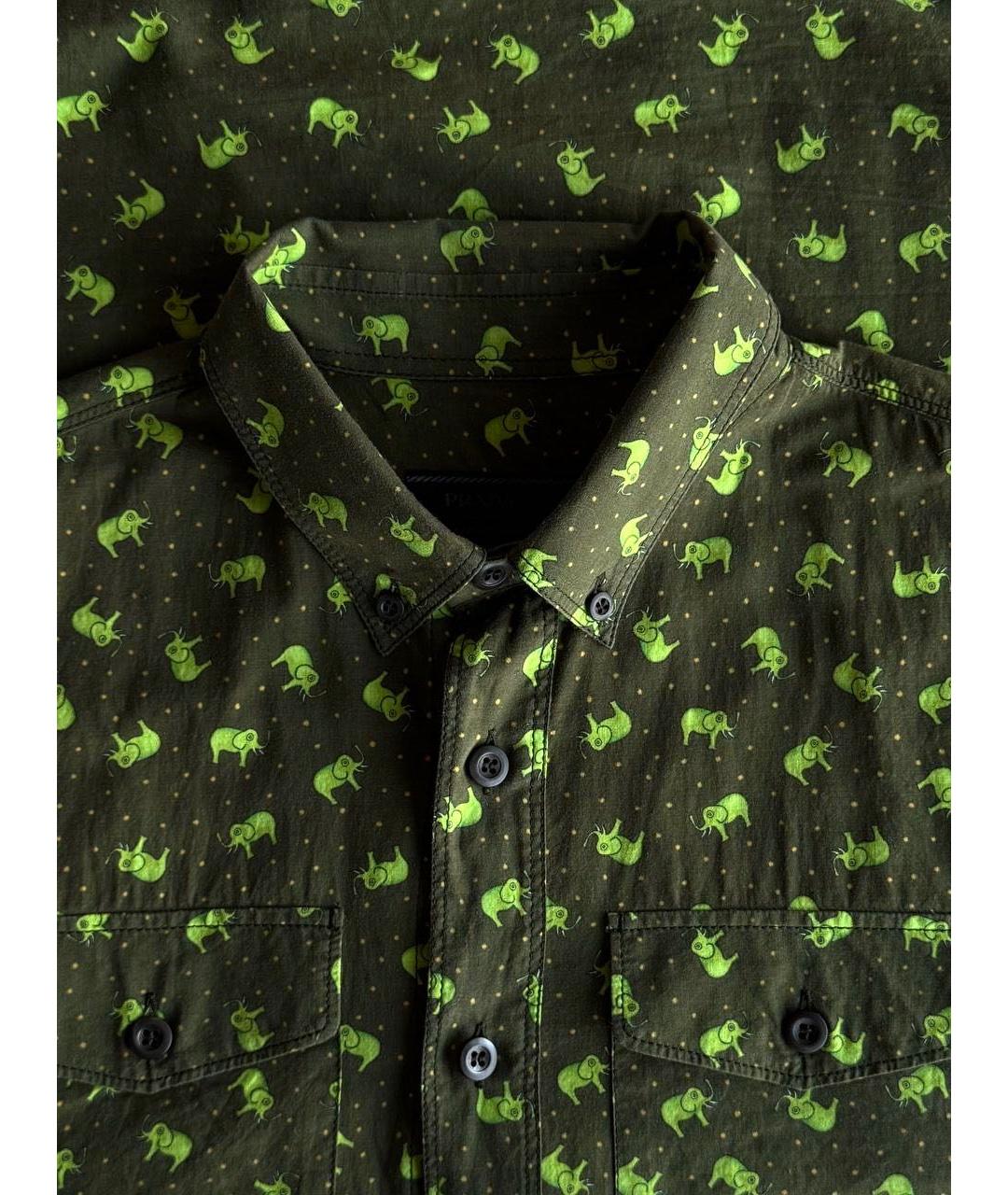 PRADA Мульти кэжуал рубашка, фото 4