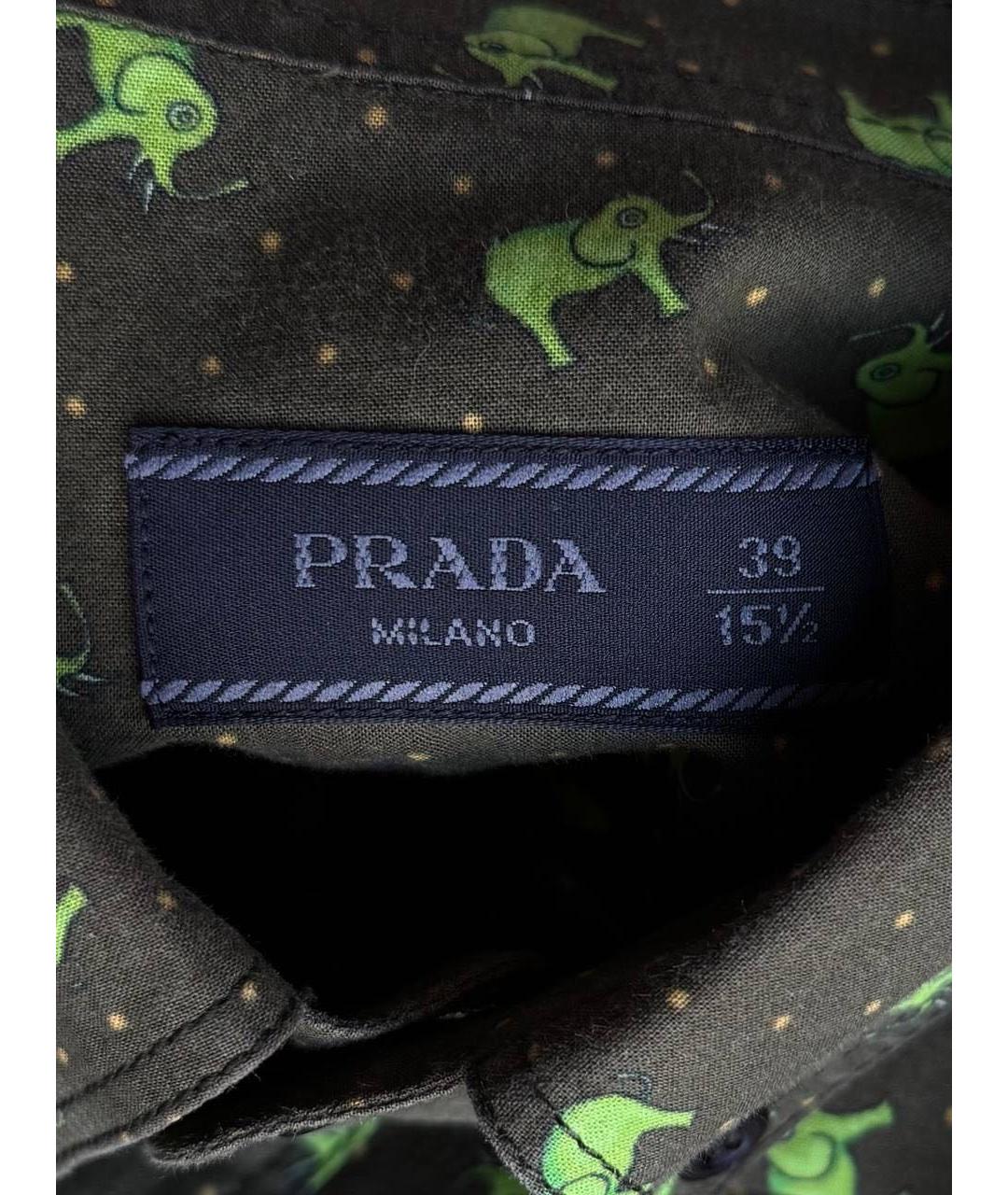 PRADA Мульти кэжуал рубашка, фото 5
