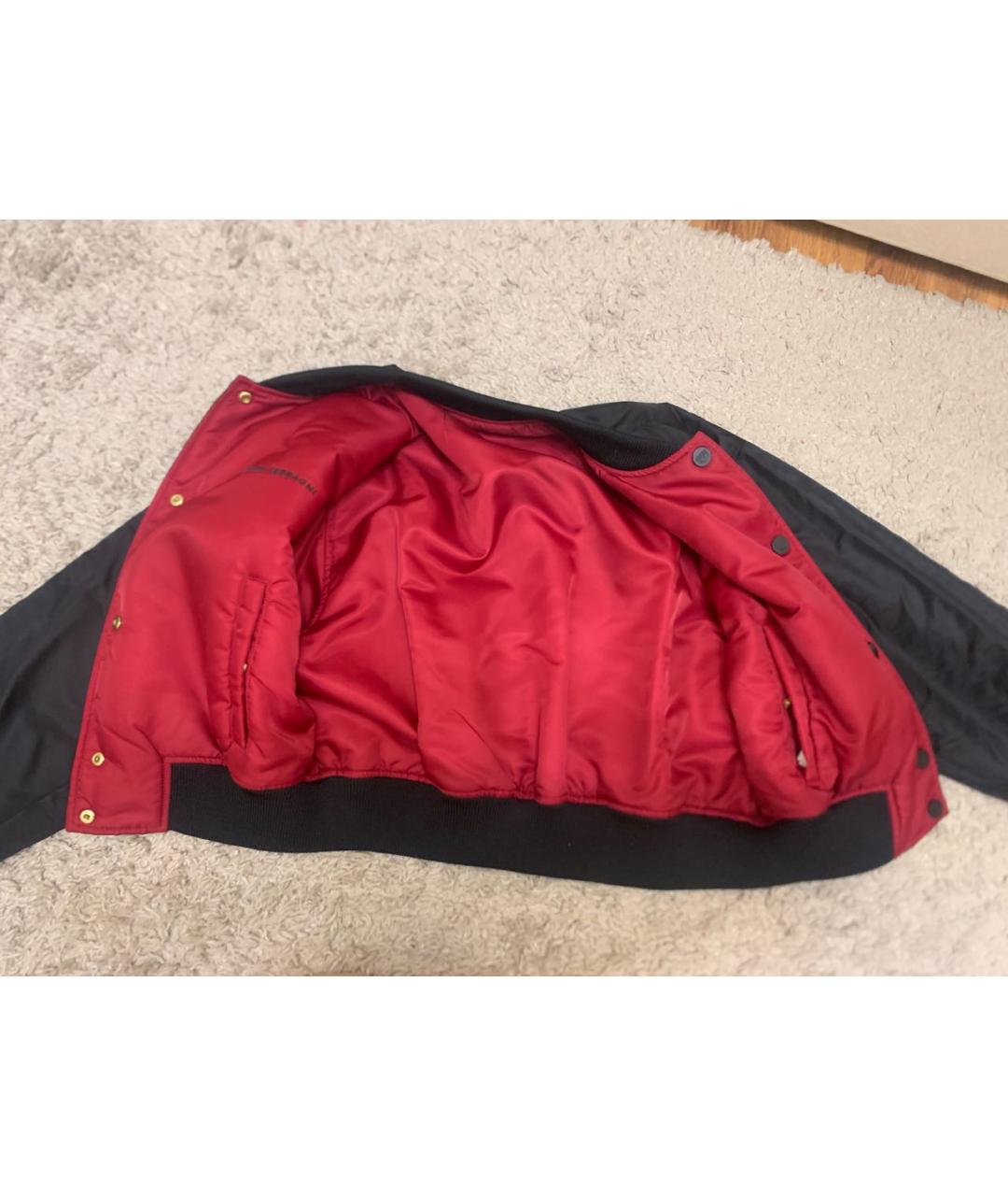 CHIARA FERRAGNI Черная хлопковая куртка, фото 4