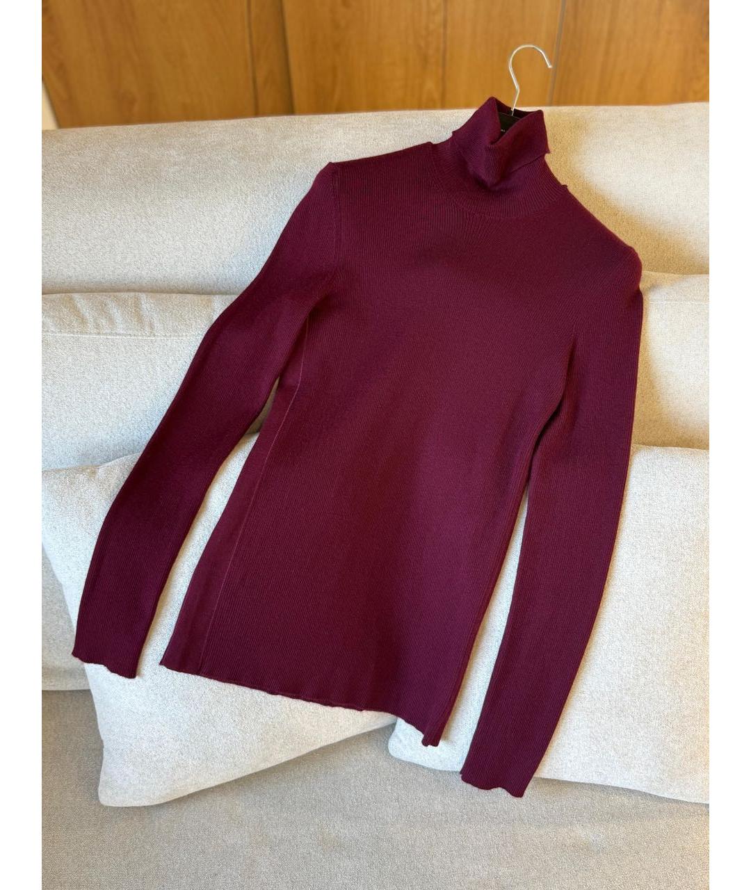TOM FORD Бордовая кашемировая водолазка, фото 2