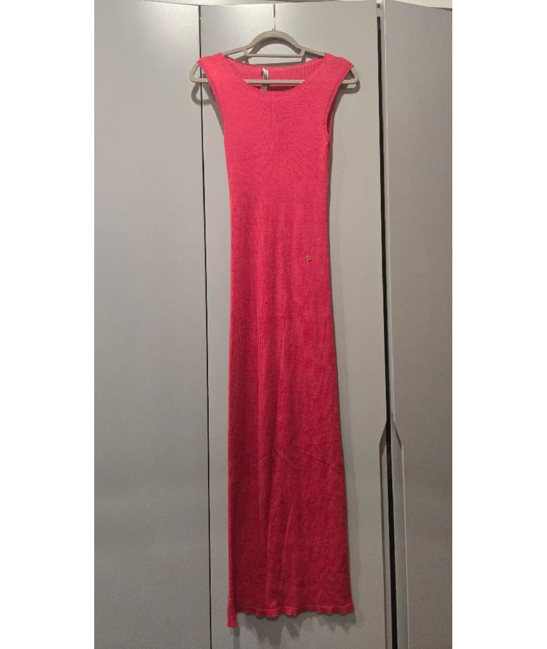 CHRISTIAN DIOR Розовое кашемировое повседневное платье, фото 7