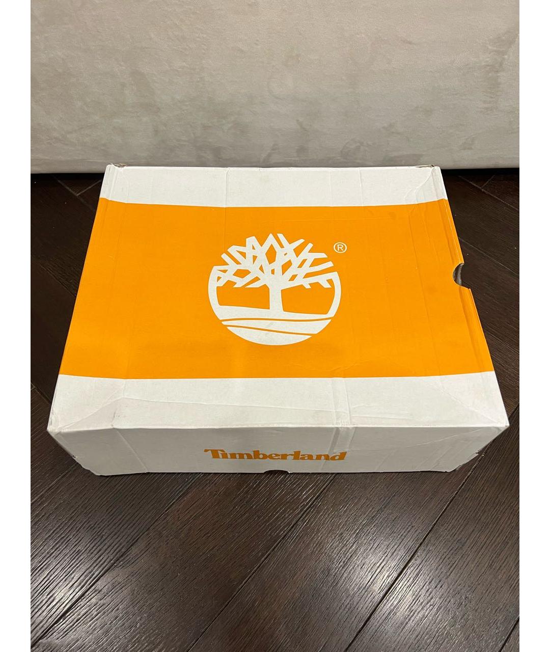 TIMBERLAND Горчичные нубуковые высокие ботинки, фото 6