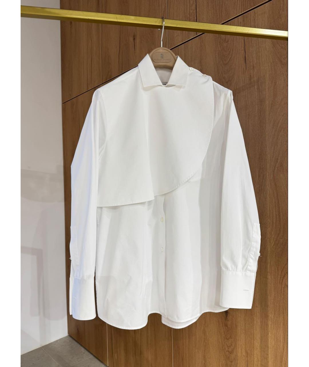 VALENTINO Белая хлопковая рубашка, фото 2