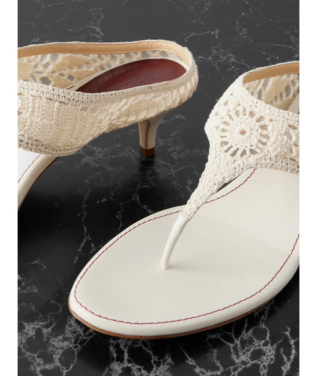 MAGDA BUTRYM Бежевые мюли, фото 4