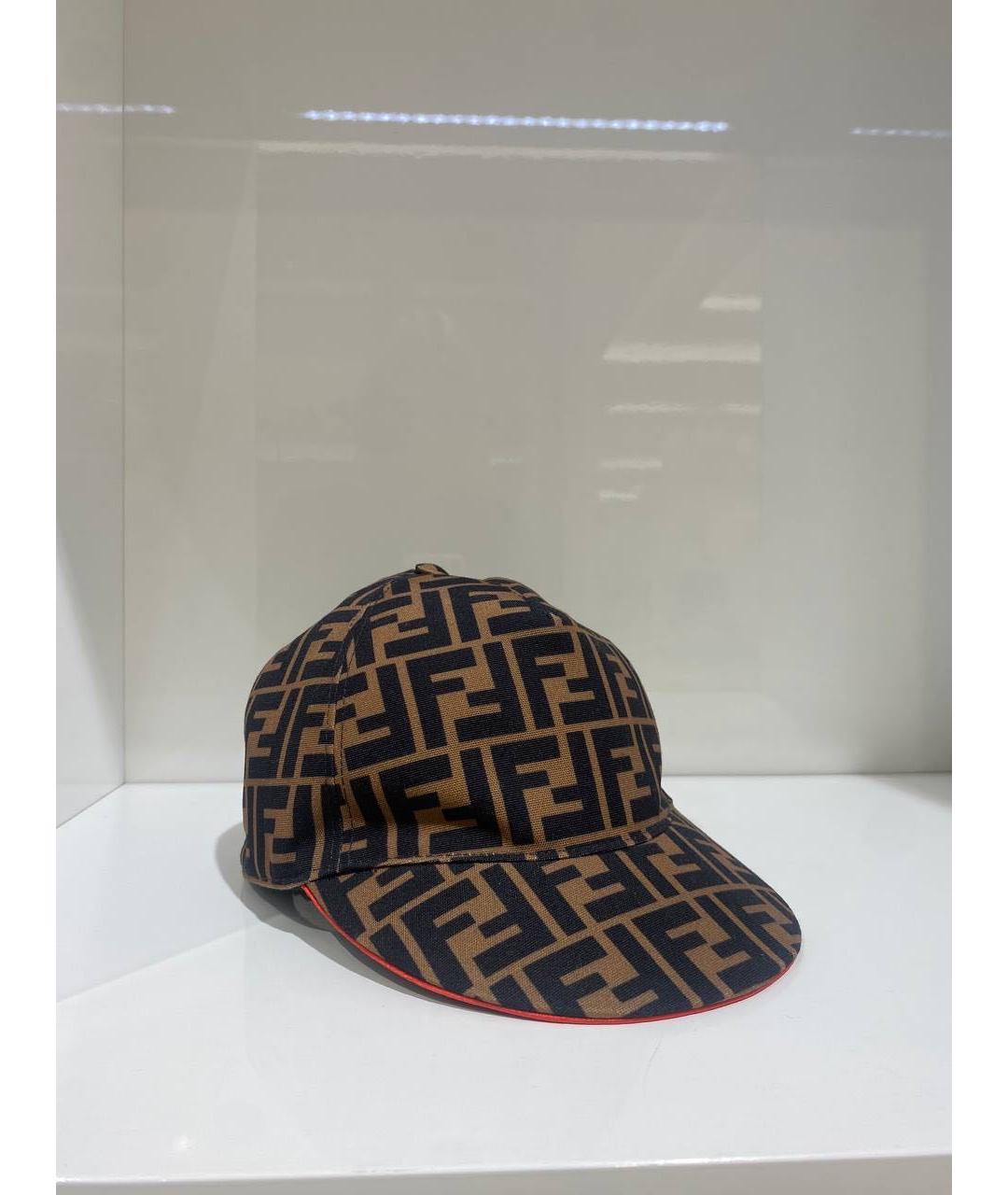 FENDI Мульти хлопковая кепка, фото 3