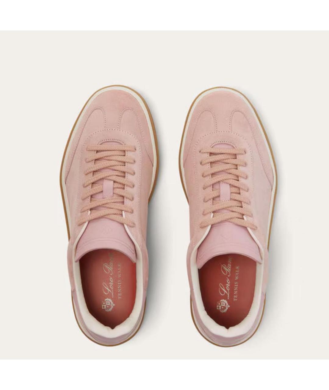 CHANEL Розовые замшевые кеды, фото 5