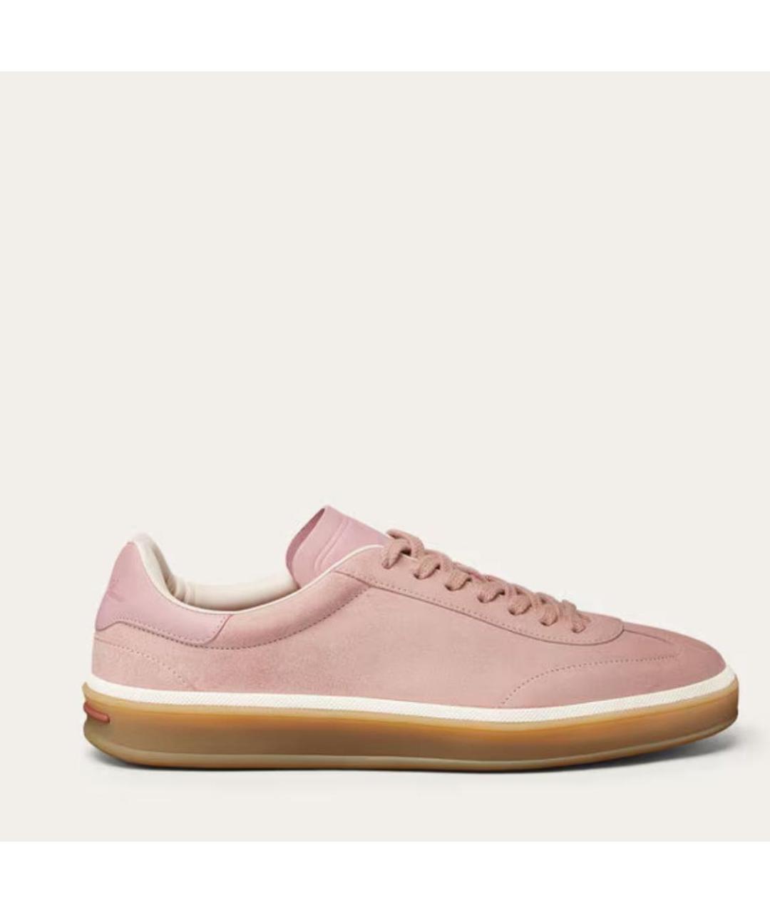 CHANEL Розовые замшевые кеды, фото 8