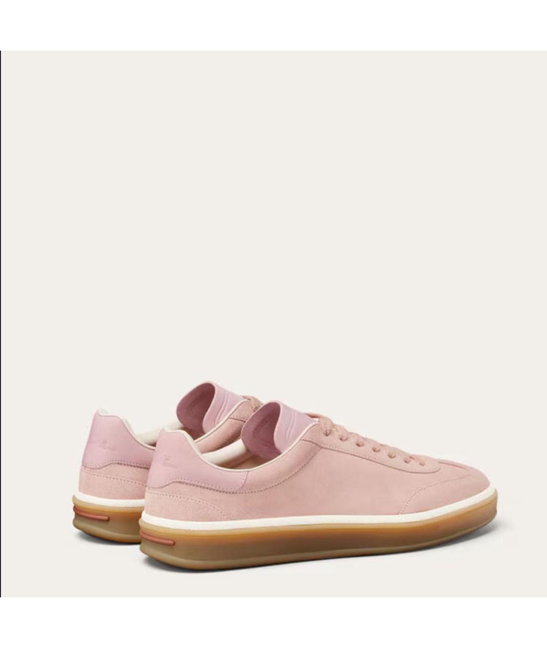 CHANEL Розовые замшевые кеды, фото 4