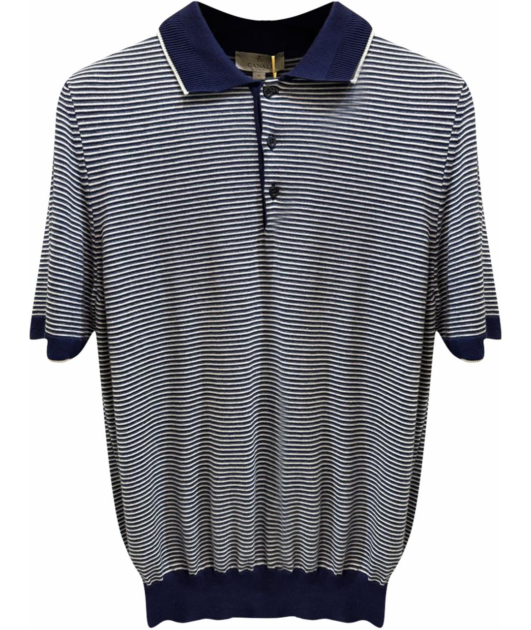 CANALI Мульти хлопковое поло с коротким рукавом, фото 1